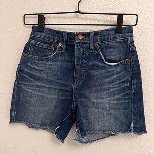 Madewell Raw Hem Shorts SZ 23